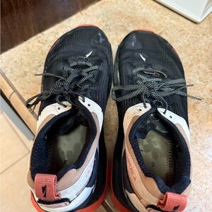 Altra Black and Red Athletic Shoes